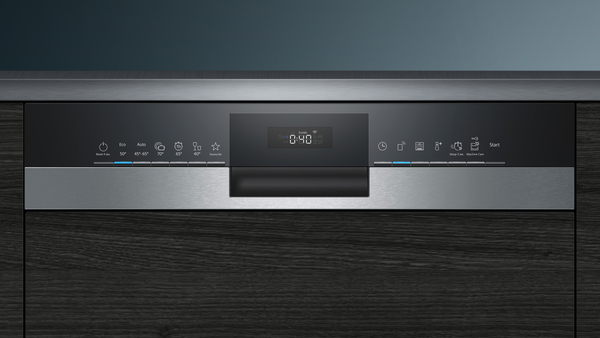 SIEMENS SN53ES16AE_C Geschirrspüler (integrierbar, Besteckkorb, 598 mm breit, 44 dB(A), C, Edelstahl)