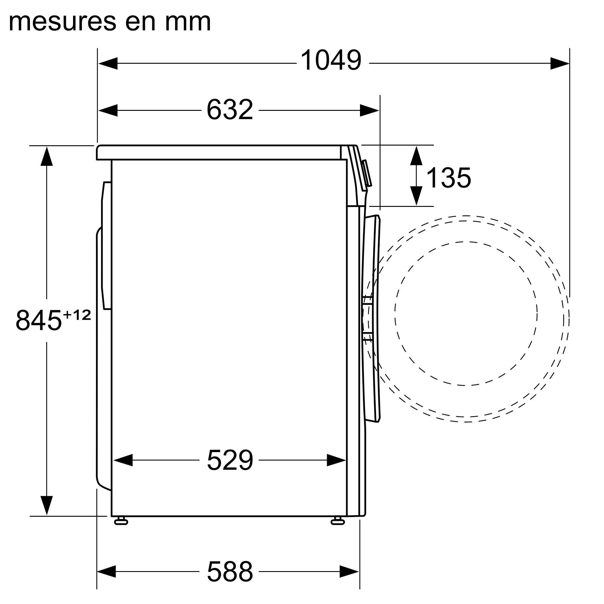SIEMENS Lave-linge frontal A (WG44G00MFG)