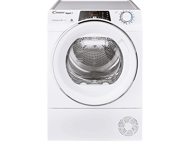 Secadora bomba de calor  Candy Smart Pro CSOE H9A2TE-S, 9kg, 15 programas,  Wi-Fi, Función anti-arrugas, Blanco