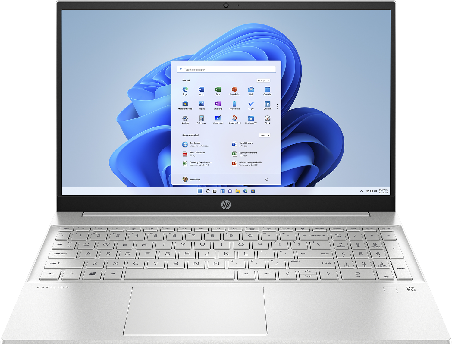 HP PAVILION 15-EH2855ND - 15.6 inch - AMD Ryzen 5 ... aanbieding