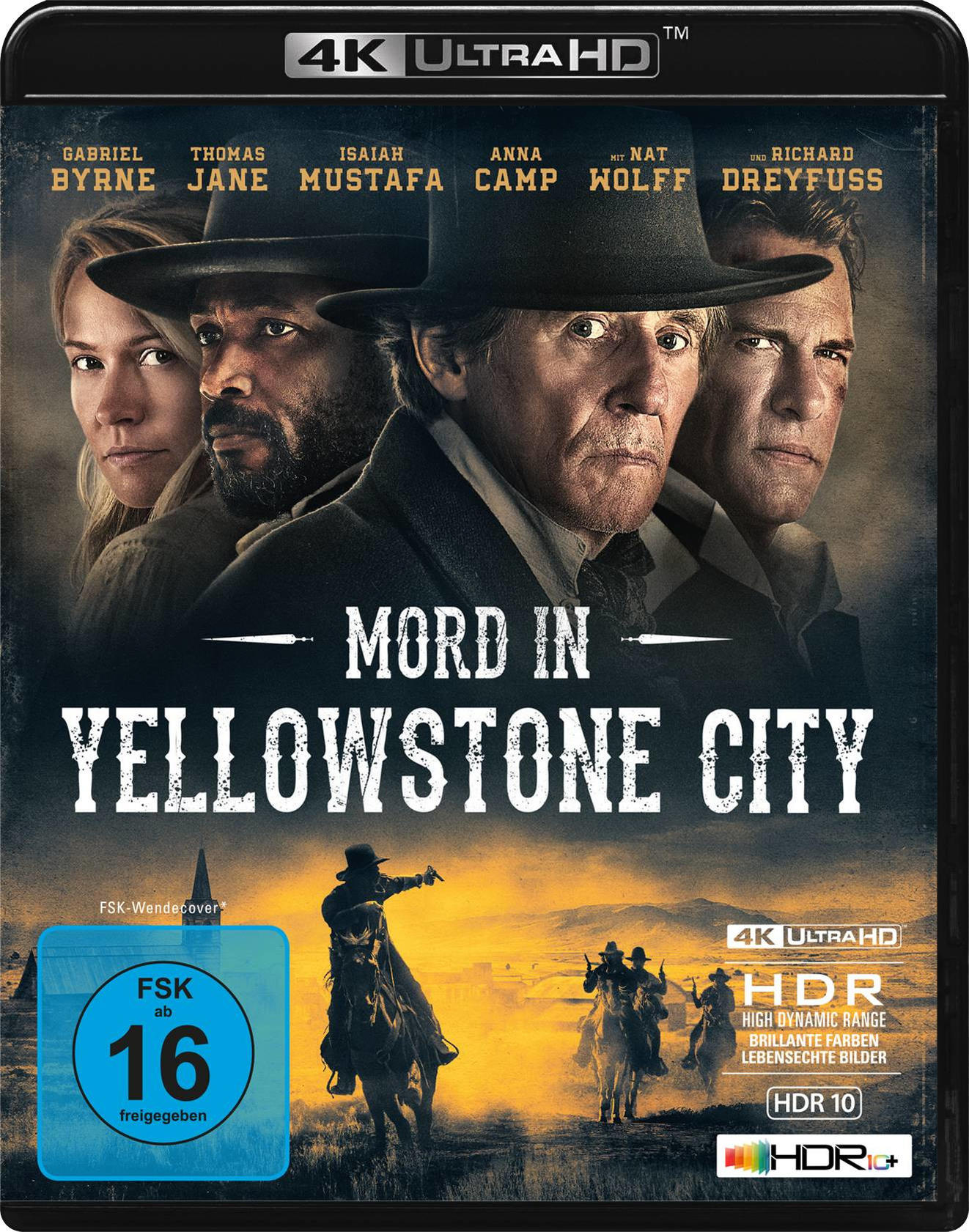 Ultra 4K Yellowstone in City Mord Blu-ray HD