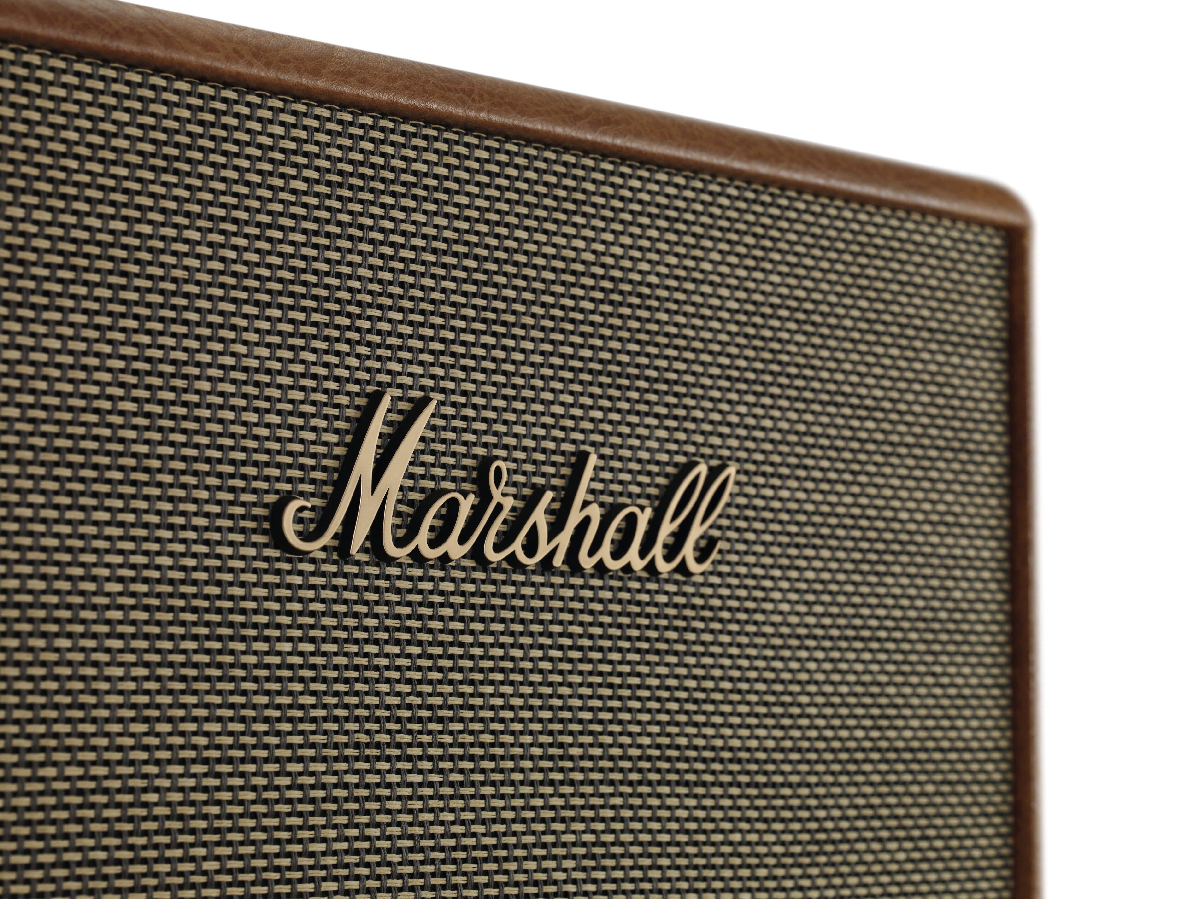 Marshall Lautsprecherdetail, Marshall Logo.