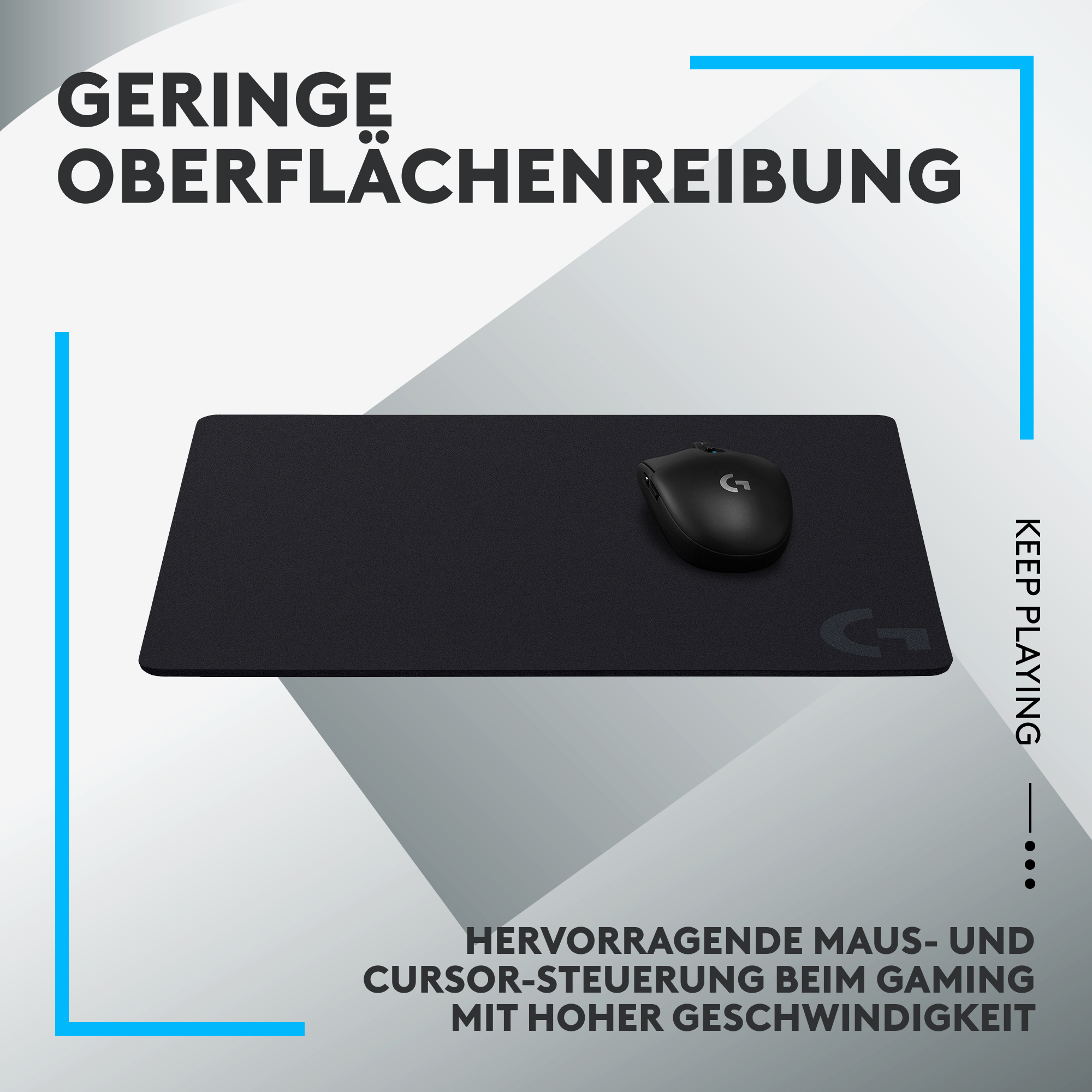 LOGITECH G440 Gaming Mauspad (340 mm x 280 mm)