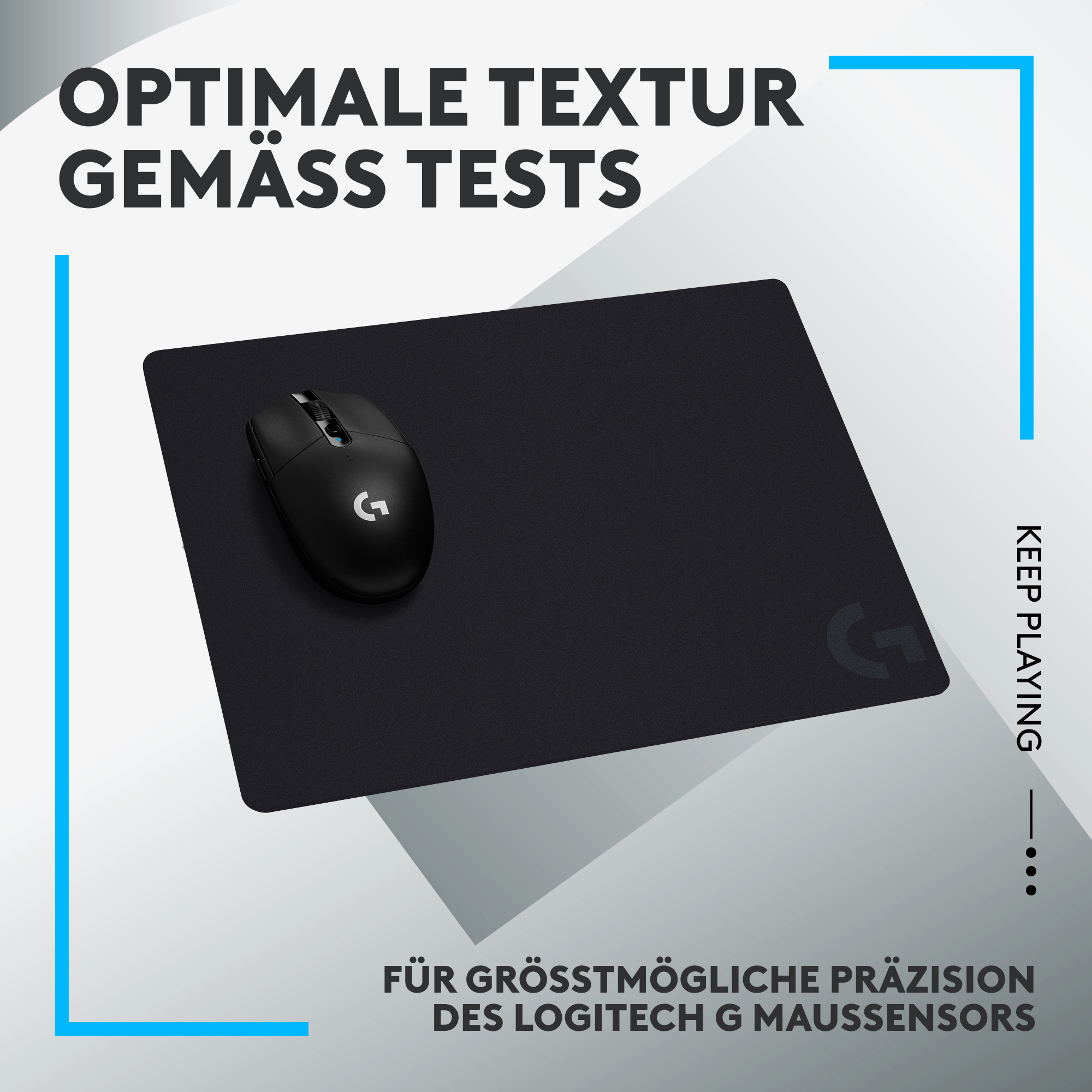 LOGITECH G440 Gaming Mauspad (340 mm x 280 mm)