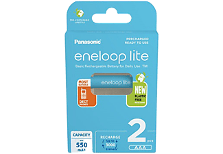 PANASONIC eneloop 2db 550mAhAAA mikró akkumulátor (BK4LCCE-2BE-N)