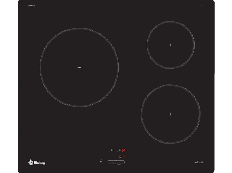 VITROCERAMICA INDUCCION BALAY 3EB864EN 60CM 3 ZONS