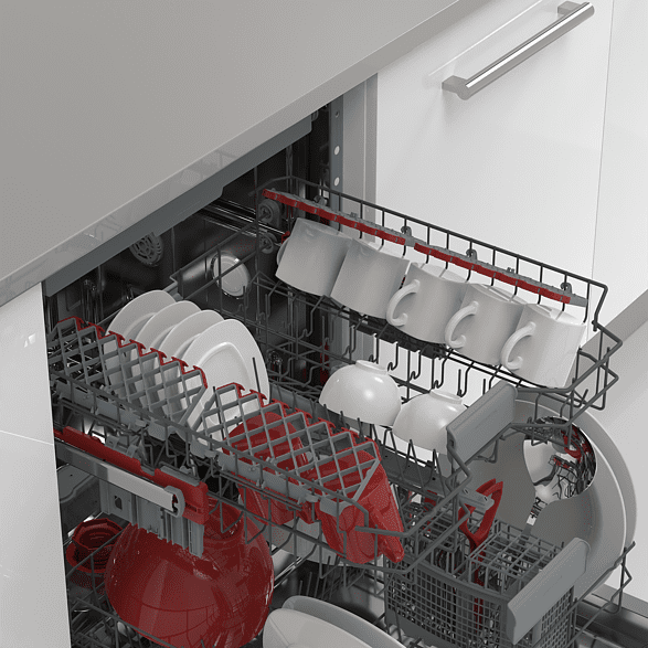 SHARP Lave-vaisselle encastrable E (QWNI1EI45EXEU)