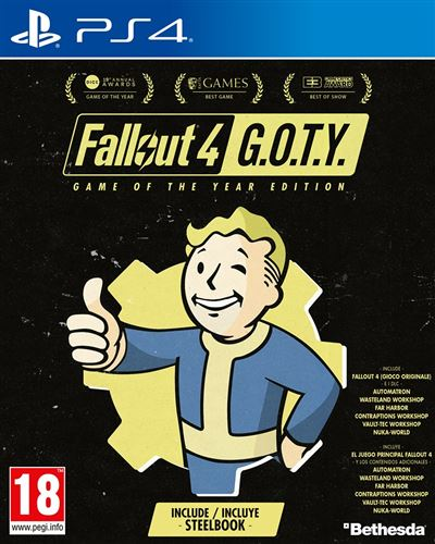 PS4 Fallout 4 GOTY Steelbook Edition