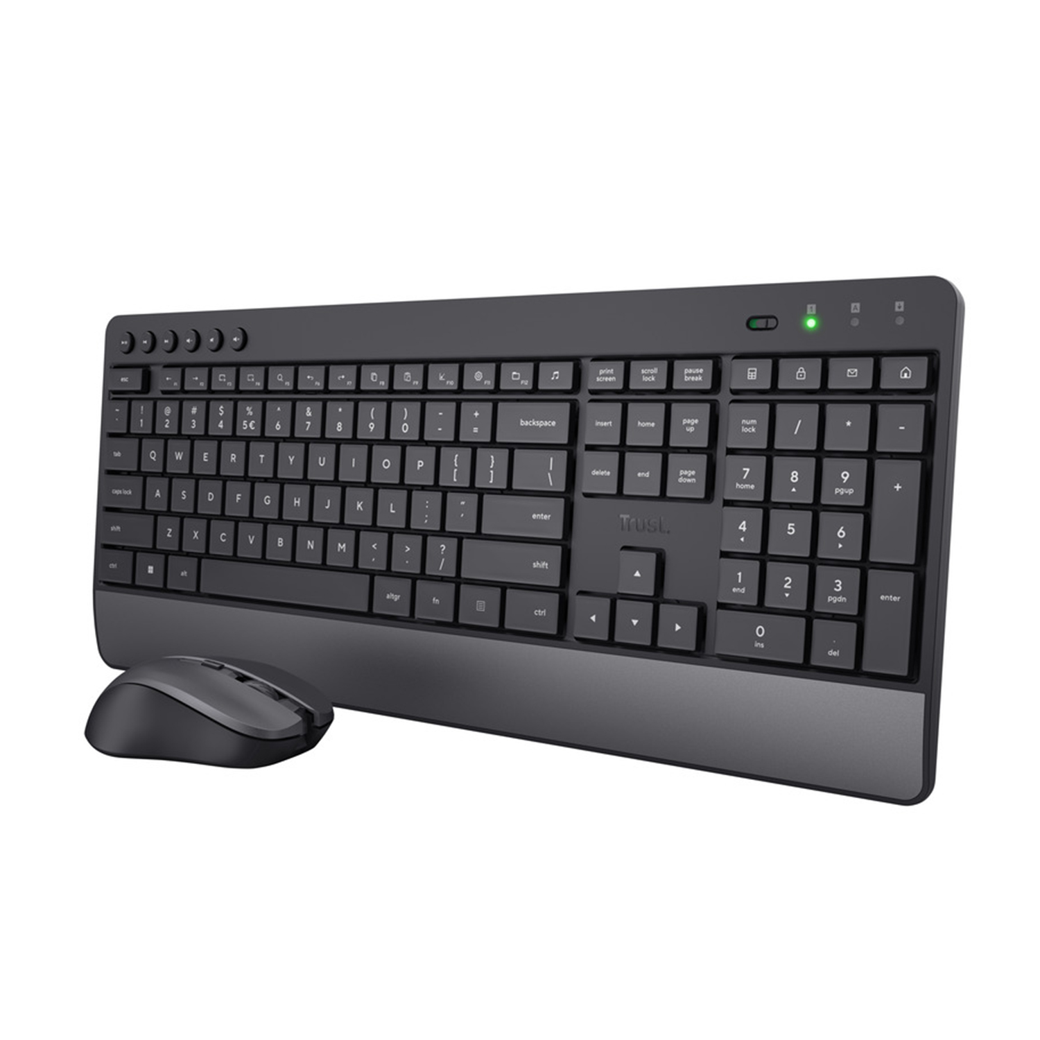 Tastiera Trust Trezo Wrls Deskset ECO IT