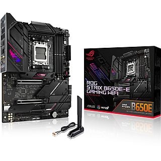 ASUS Mainboard ROG Strix B650E-E Gaming WiFi, AM5, ATX, PCIe 5.0, WiFi 6E, DDR5, USB 3.2 Gen 2x2 Typ-C, 16+2 Power Stages