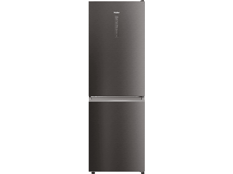 Haier HTR3619FNMN - Frigorífico combi inox con 348 litros, total