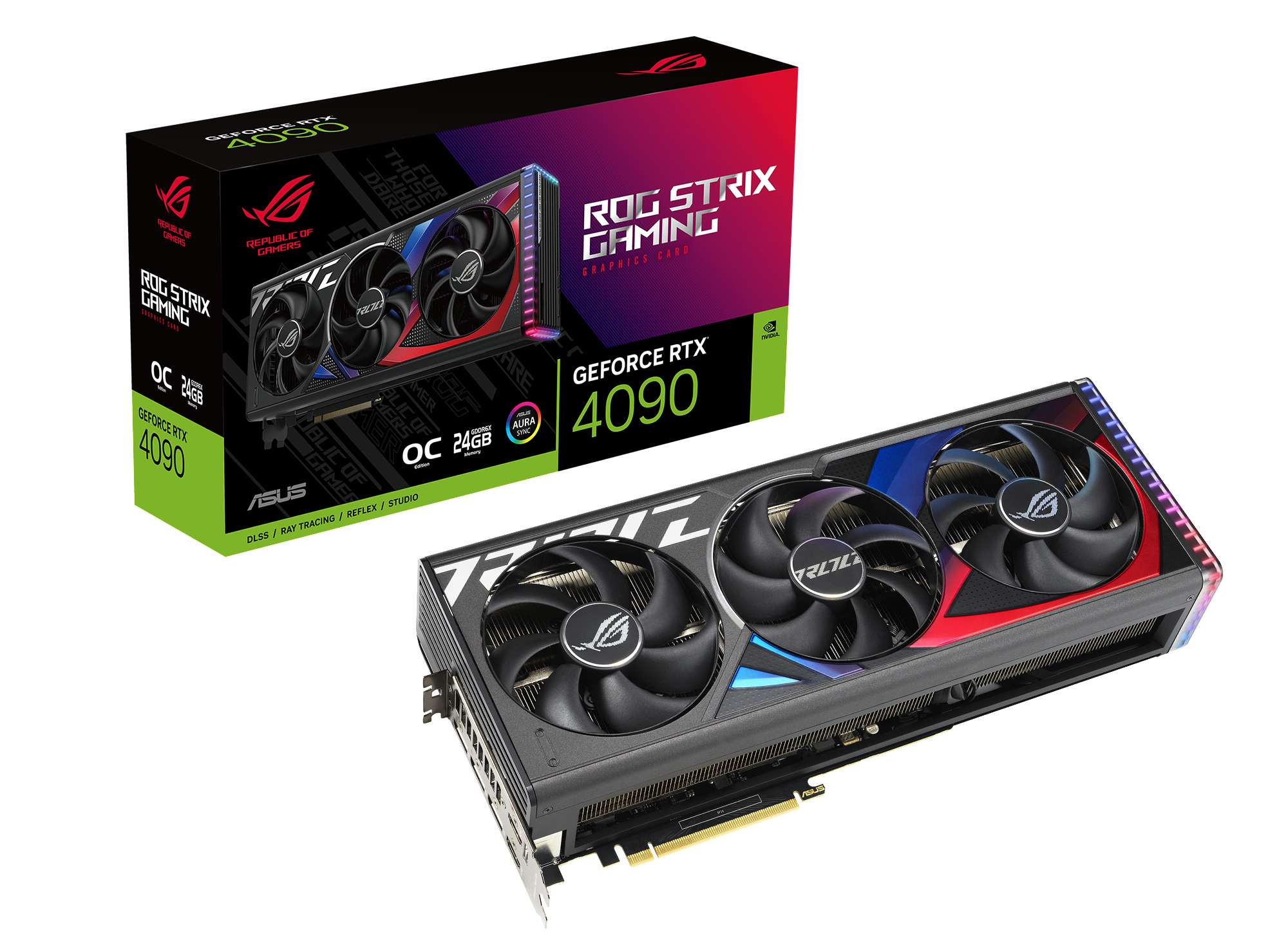 ASUS ROG Strix GeForce RTX 4090 OC (NVIDIA, Grafikkarte)