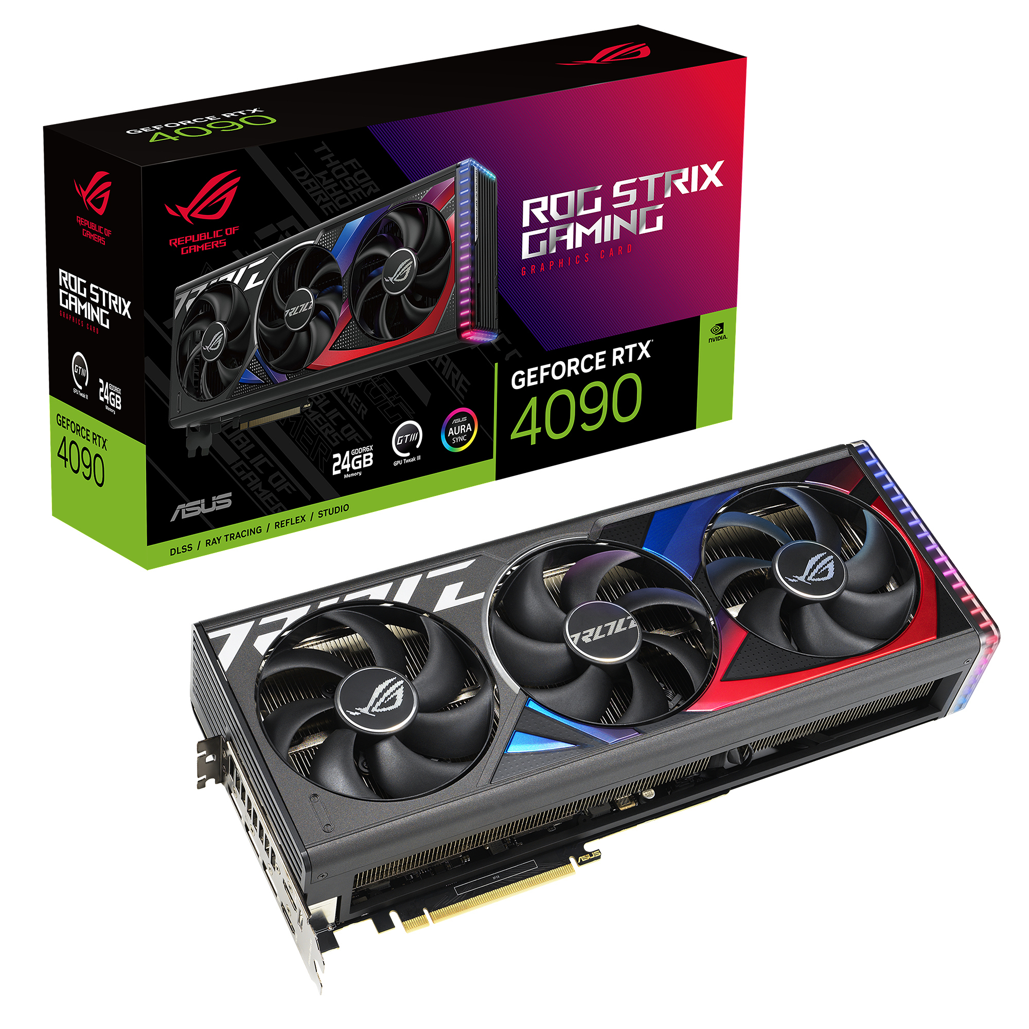 ASUS ROG Strix GeForce RTX 4090 (NVIDIA, Grafikkarte)
