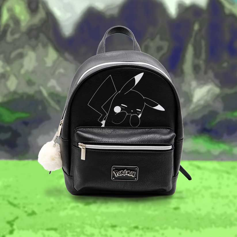 RED ROBIN Pokémon - Pikachu - Sac à dos (Noir/blanc)
