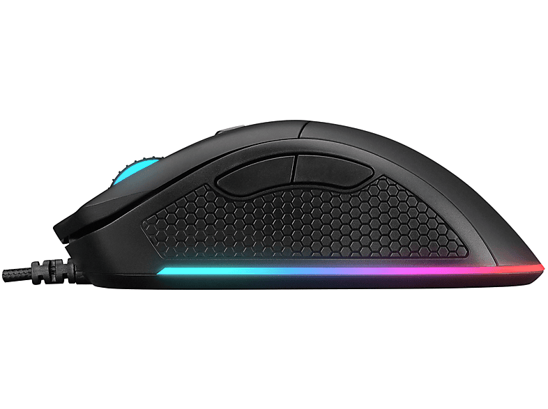 RAMPAGE SMX-R53 Snapper USB 7200 dpi RGB Aydınlatmalı Oyuncu Mouse Siyah_3