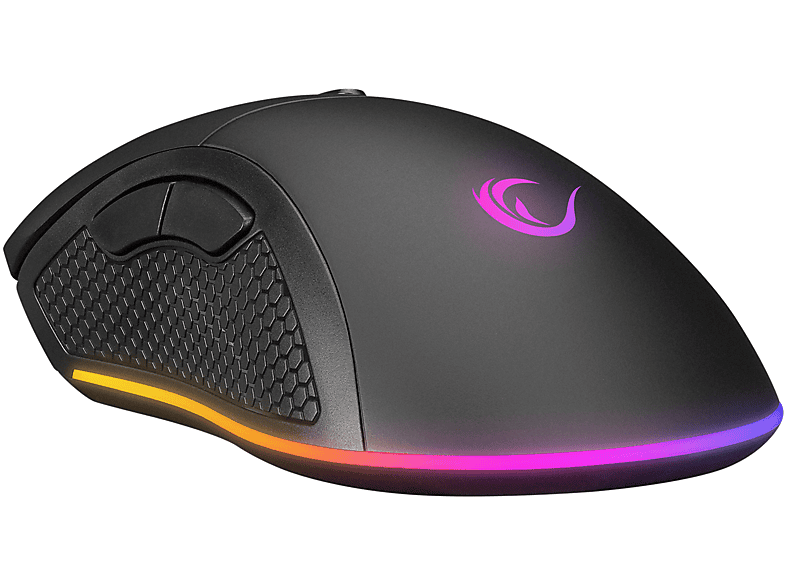 RAMPAGE SMX-R53 Snapper USB 7200 dpi RGB Aydınlatmalı Oyuncu Mouse Siyah_4