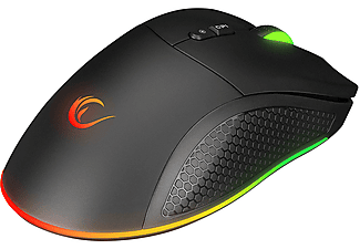 RAMPAGE SMX-R53 Snapper USB 7200 dpi RGB Aydınlatmalı Oyuncu Mouse Siyah_5