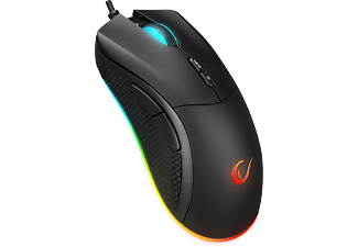 RAMPAGE SMX-R53 Snapper USB 7200 dpi RGB Aydınlatmalı Oyuncu Mouse Siyah_0