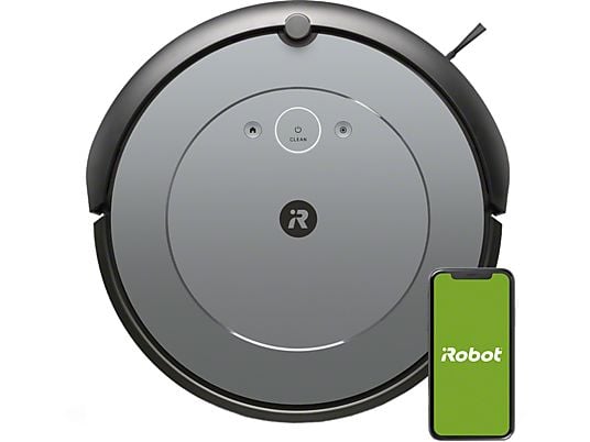 IROBOT Roomba i1158 - Saugroboter (Grau)