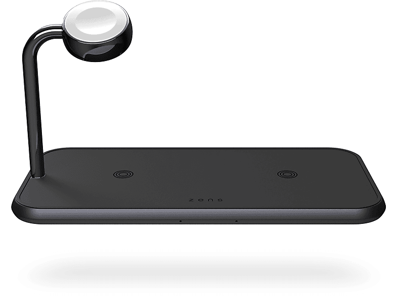 Caricatore Wireless Zens Tappetino DI Ricarica QI Doppio + Watch 10W