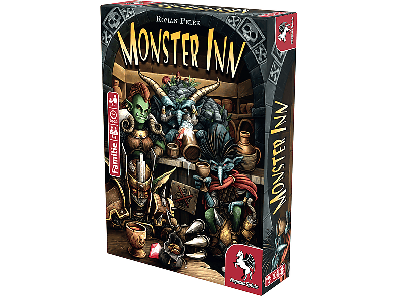 Thumbnail - PEGASUS SPIELE Monster Inn Kartenspiel Mehrfarbig