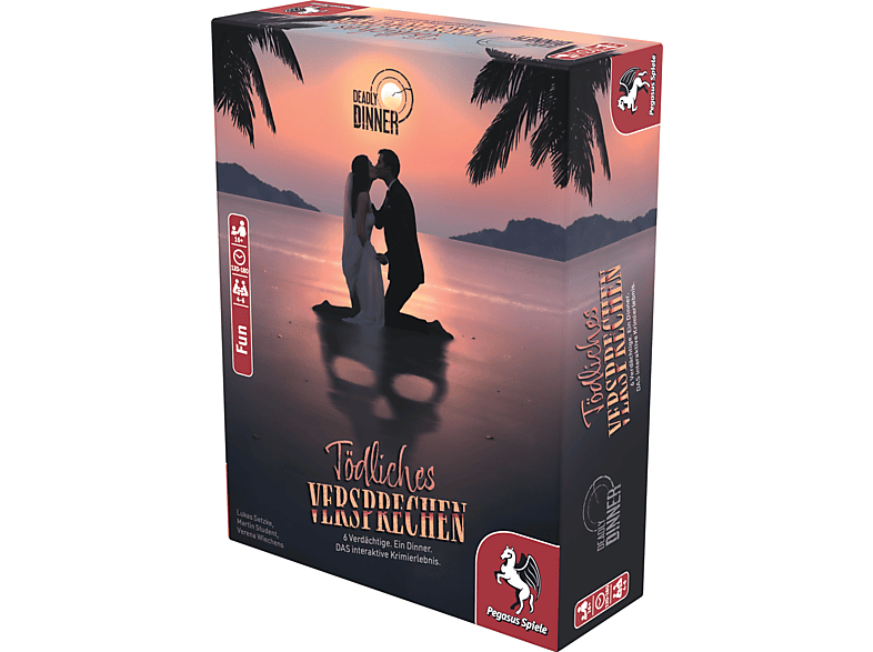 Thumbnail - PEGASUS SPIELE Deadly Dinner – Tödliches Versprechen Familienspiel Mehrfarbig