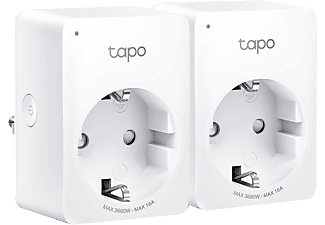 TP LINK Tapo P110 Mini Wi-Fi-s okos konnektor, fogyasztás mérővel, 2-es csomag (Tapo P110 2-pack)