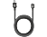 EKON Mini USB-A till USB-A 2.0 Kabel 3 meter - Svart