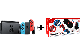 herberg Te voet Federaal NINTENDO Switch Rood en Blauw + Gaming Bundel kopen? | MediaMarkt