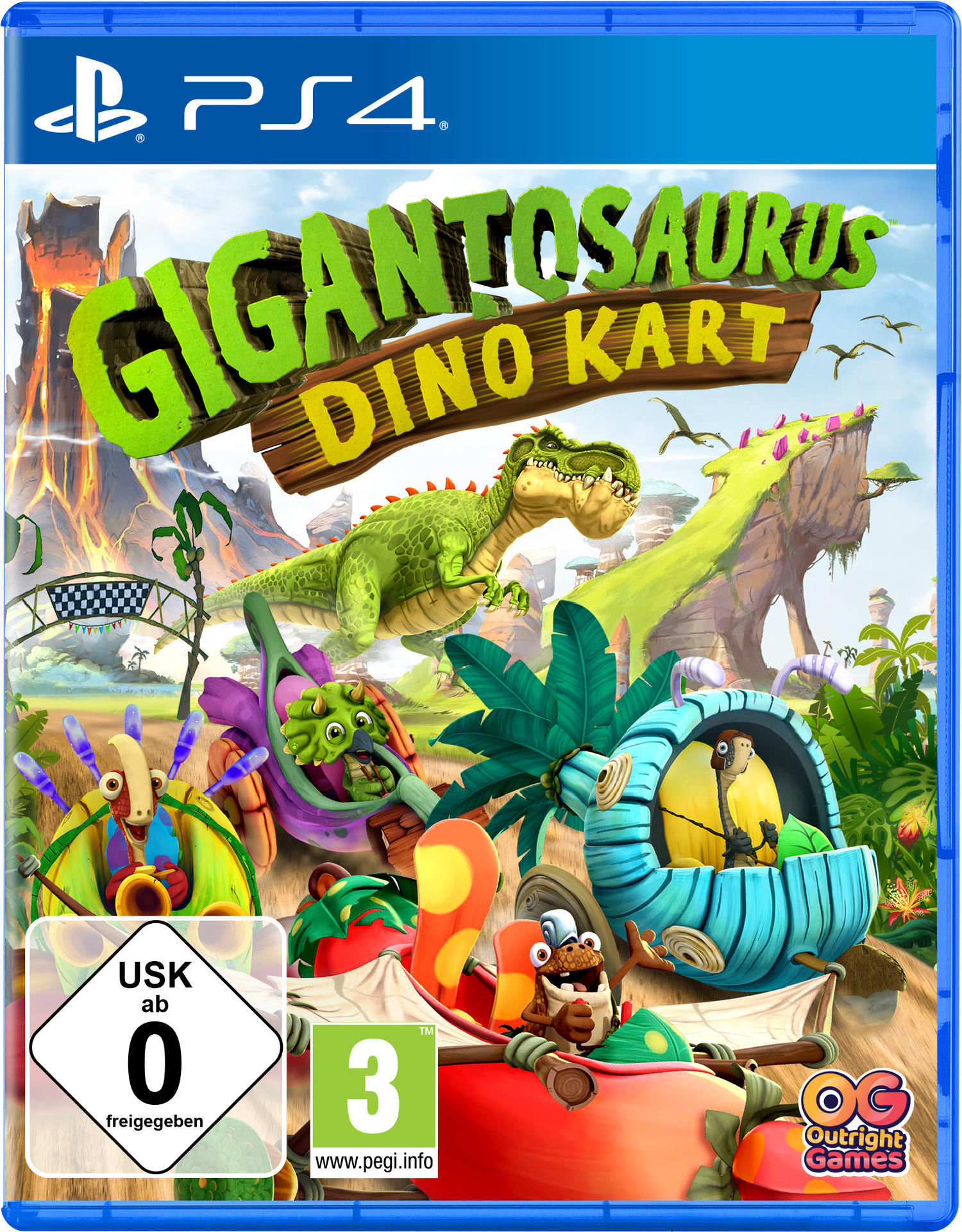 [PlayStation Kart 4] Dino Gigantosaurus: -