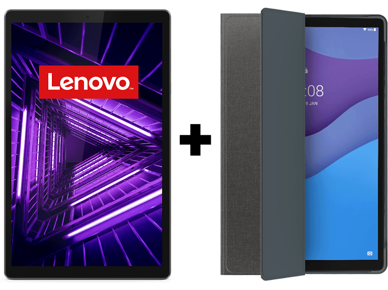 LENOVO Tab M10 HD (2nd gen) 64GB WiFi Gris + Folio Case (ZA6W0154SE)