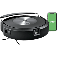 IROBOT Roomba Combo  j7 Saug- und Wischroboter, Silber/Schwarz