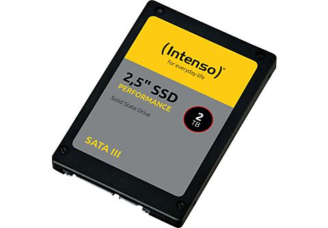 Festplatte, INTENSO SATA 2 MediaMarkt 6 TB 2,5 SATA Festplatte Zoll, | Gbps, Performance III intern SSD