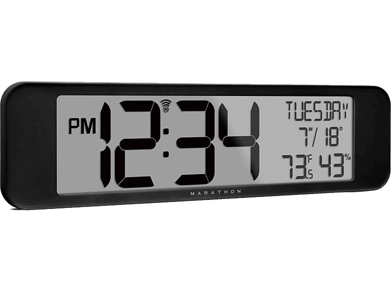 Oregon Scientific Numerieke Klok 3.5" Ultrawide Zwart (cl030079bk-eu1)