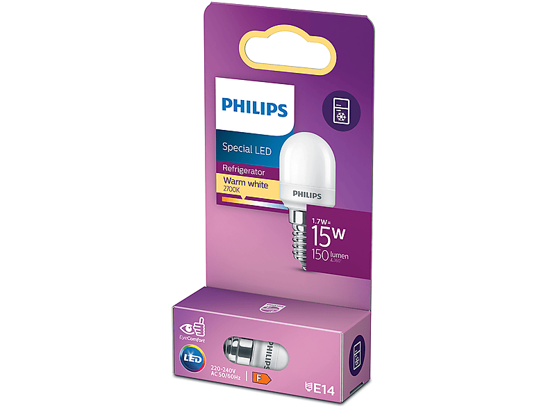 Lampadina LED Philips tubolare frigo
