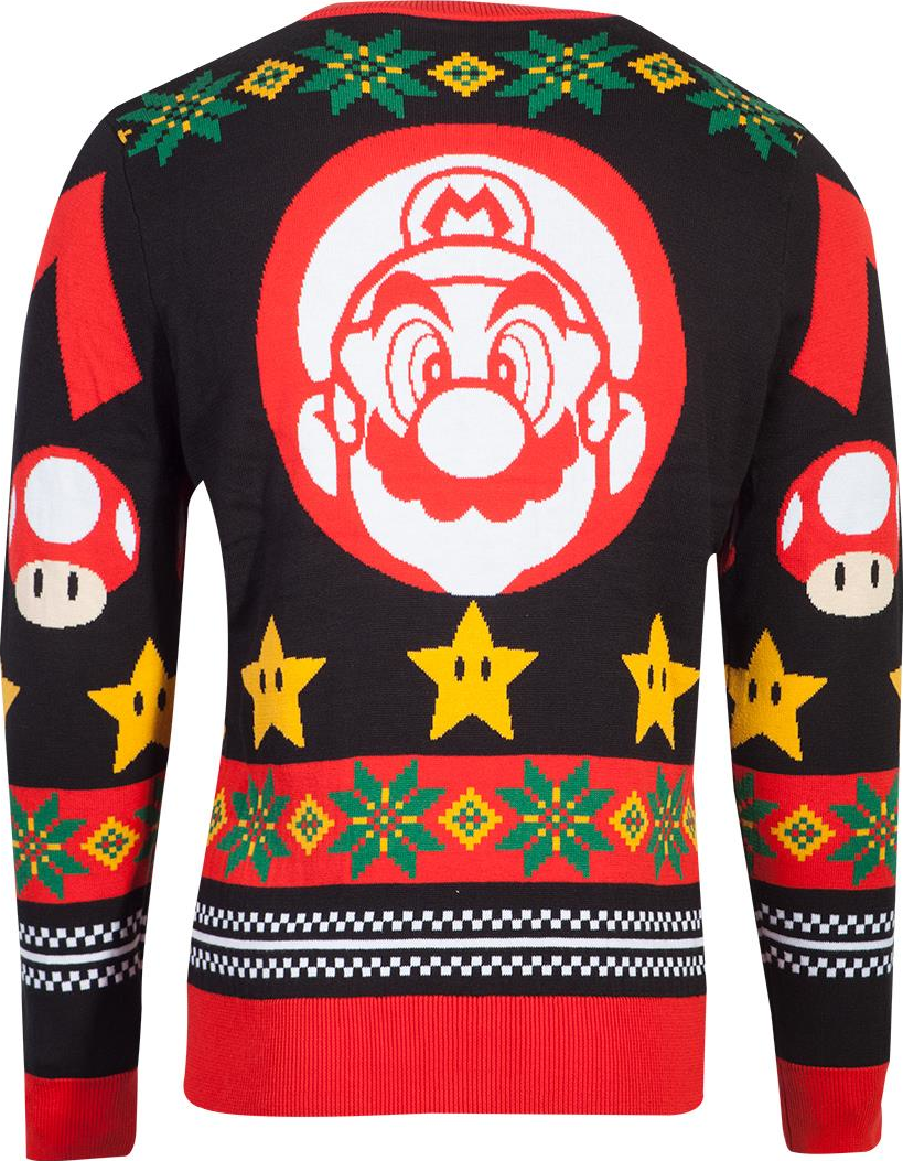 Mario Bros Maglione Natale Super Mario DIFUZED Nintendo: Super