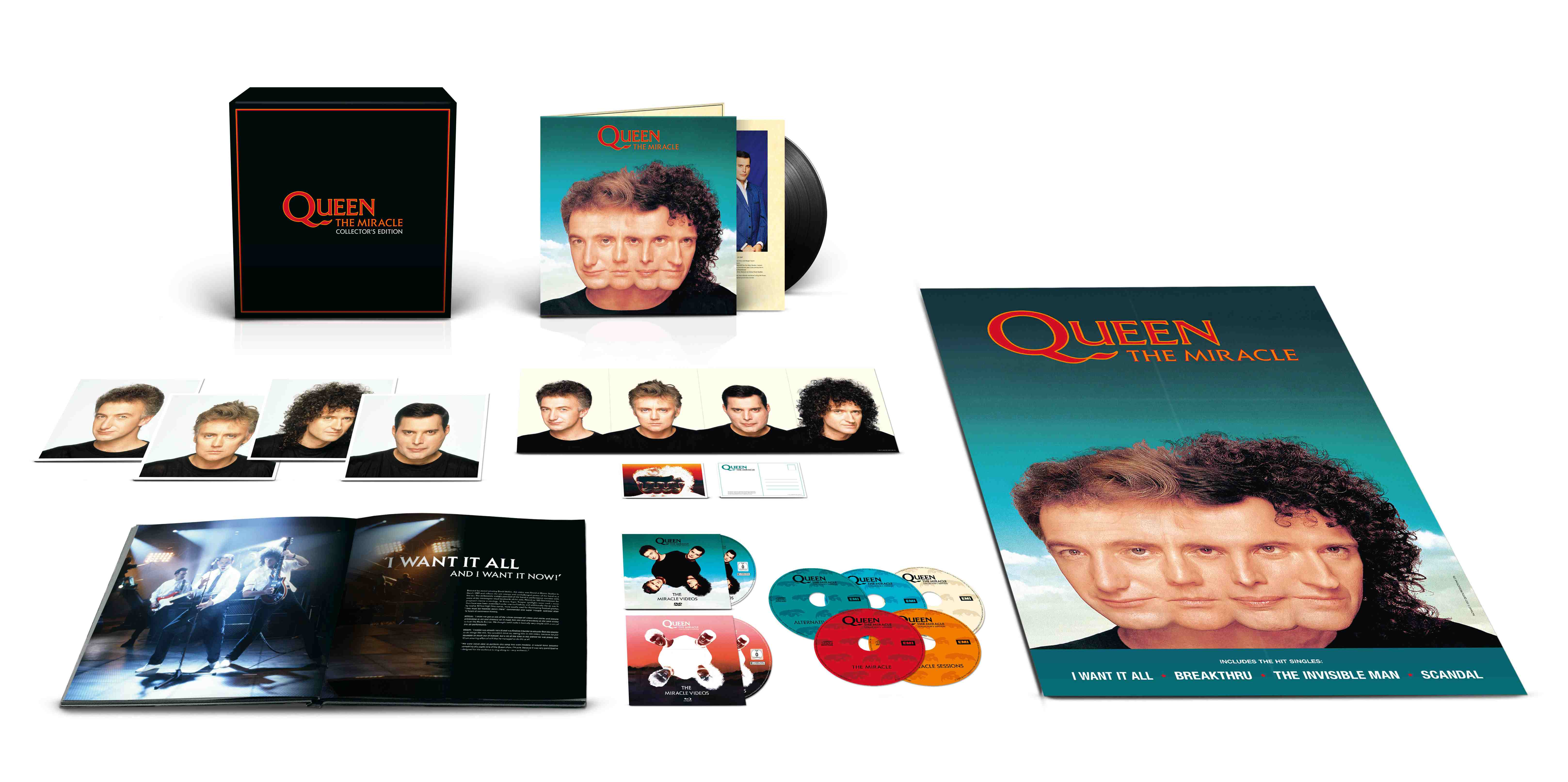 Queen - The Miracle  - (Blu-ray + CD)
