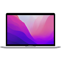 APPLE MacBook Pro 13 Zoll, M2 Chip 8-Core und 10-Core GPU, 8GB RAM, 256 SSD, Silber (MNEP3D/A)