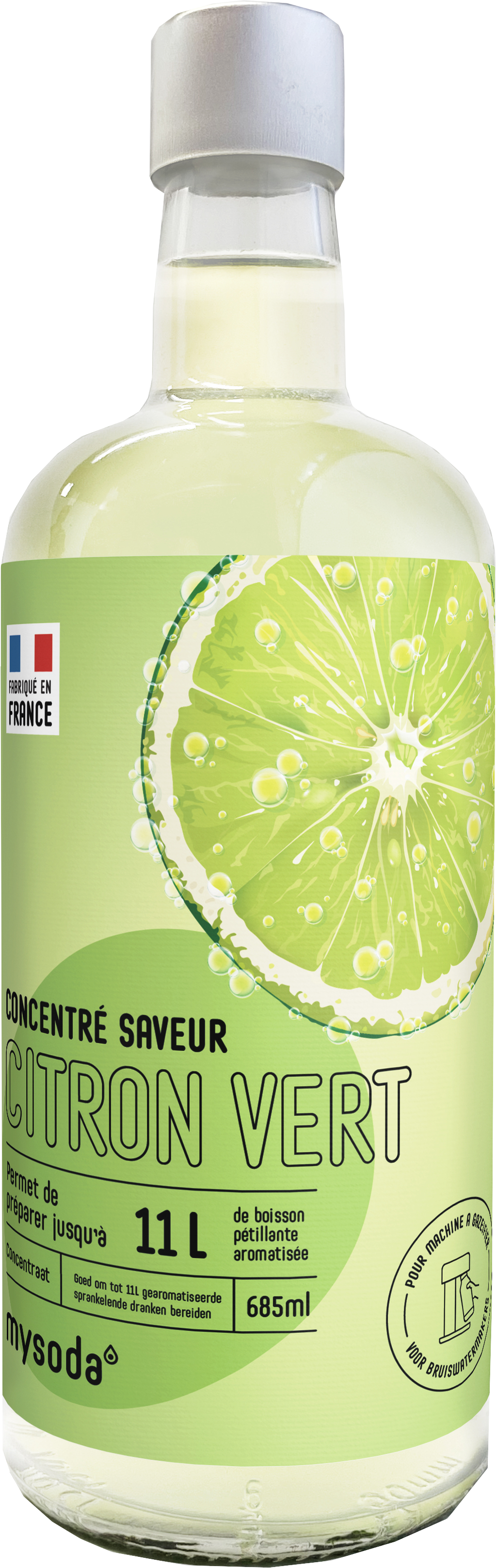 MYSODA Sirop Citron Vert
