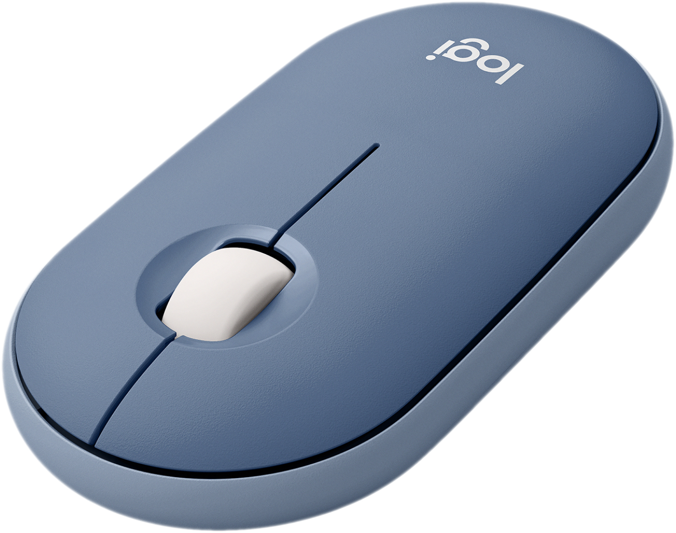 LOGITECH Draadloze muis Pebble M350 Blueberry (910-006753)