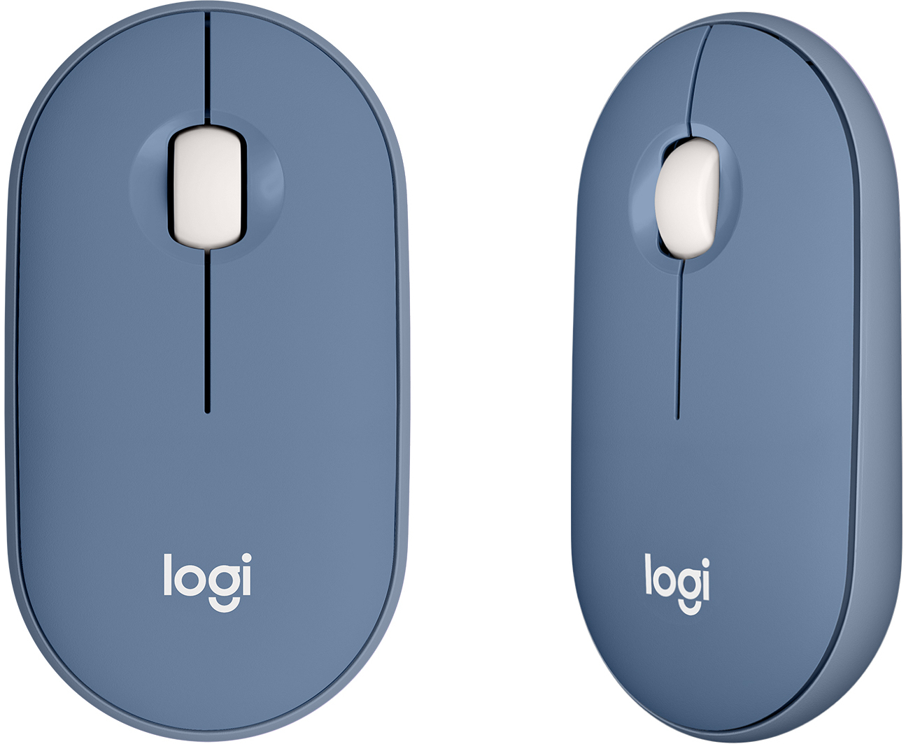 LOGITECH Draadloze muis Pebble M350 Blueberry (910-006753)
