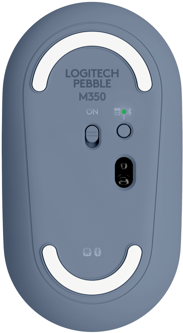 LOGITECH Draadloze muis Pebble M350 Blueberry (910-006753)