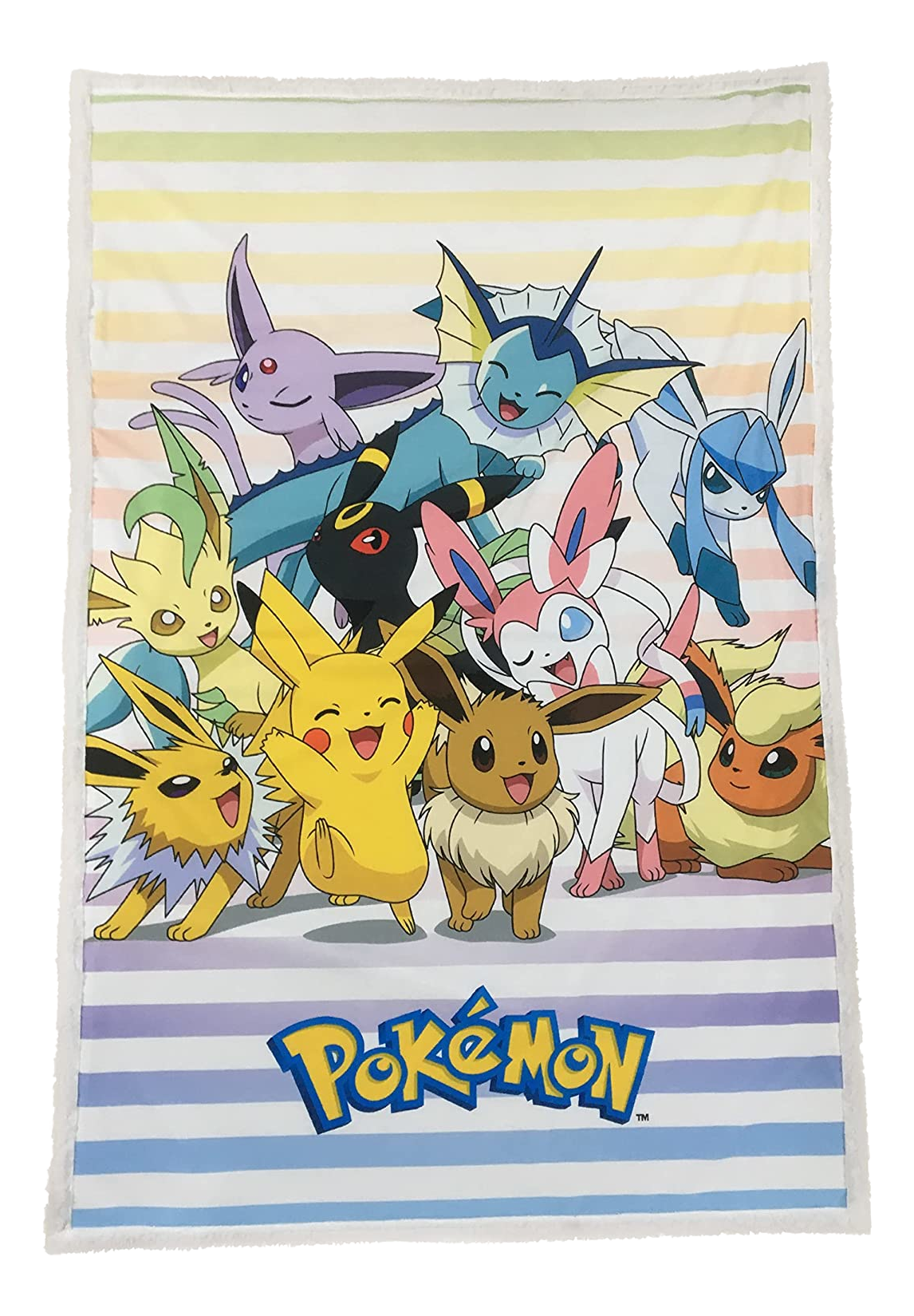 HACHETTE Pokémon Sherpa - Fleecedecke (Mehrfarbig)