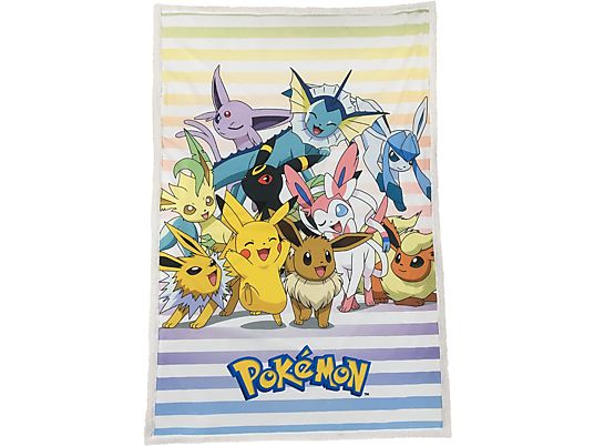 HACHETTE Pokémon Sherpa - Couverture polaire (Multicolore)