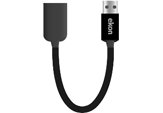 EKON USB-A till RJ-45 adapter - Svart
