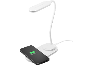 CELLULARLINE Lume - Station de charge sans fil avec lampe LED (Blanc)