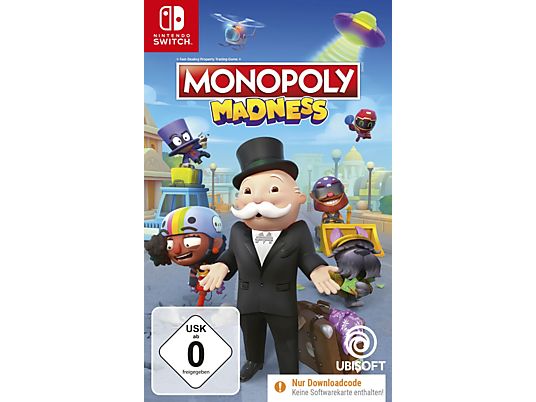 Monopoly Madness (Code in a Box) - Nintendo Switch - Allemand