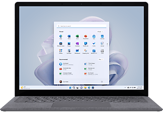 MICROSOFT Surface Laptop 5 - Notebook (13.5 ", 512 GB SSD, Platin)