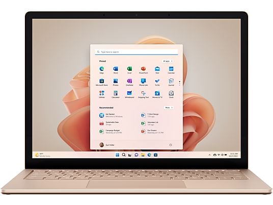 MICROSOFT Surface Laptop 5 - Notebook (13.5 ", 512 GB SSD, Sandstein)