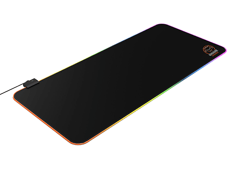 Tapis de souris gaming LED RGB Qware